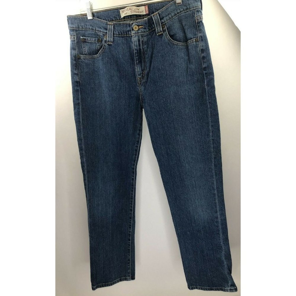 Women's Levi's Nouveau Low Straight 505 Jeans Size 14